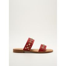 CASSIS COTE D'AZUR - Mules/Sabots rouge en autre matiere - Femme - Taille 36 - Modz