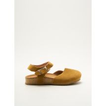 BABY MOCS - Sandales/Nu pieds marron en cuir - Fille - Taille TU - Modz