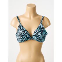 SLOGGI - Haut de maillot de bain bleu en polyester - Femme - Taille 42 - Modz