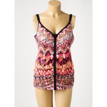 SUNFLAIR - Top de bain rose en polyamide - Femme - Taille 46 - Modz