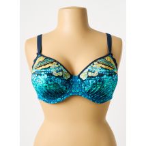SUNFLAIR - Haut de maillot de bain bleu en polyamide - Femme - Taille 110C - Modz