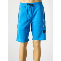 TED LAPIDUS - Bermuda bleu en coton - Homme - Taille 38 - Modz
