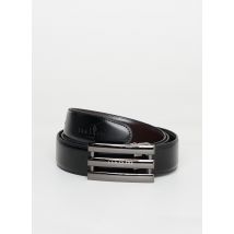 LAMARTHE - Ceinture noir en cuir - Homme - Taille 50 - Modz