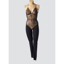 MAISON CLOSE - Ensemble lingerie noir en polyamide - Femme - Taille 40 - Modz