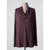 OSKA - Tunique manches longues violet en viscose - Femme - Taille 42 - Modz