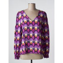 LA PETITE ETOILE - Blouse violet en viscose - Femme - Taille 36 - Modz
