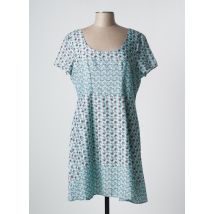 MADE IN SENS - Robe mi-longue vert en polyester - Femme - Taille 42 - Modz