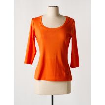 DISMERO - T-shirt orange en coton - Femme - Taille 40 - Modz