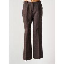 WEILL - Pantalon droit marron en polyester - Femme - Taille 42 - Modz
