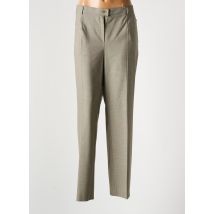 GERKE MY PANTS - Pantalon droit gris en polyester - Femme - Taille 48 - Modz