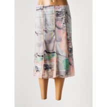 FRANCE RIVOIRE - Jupe mi-longue gris en polyester - Femme - Taille 54 - Modz