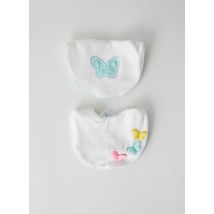 MAYORAL - Bavoir blanc en coton - Garçon - Taille TU - Modz