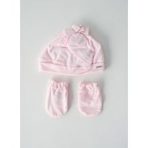 MAYORAL - Bonnet rose en coton - Fille - Taille TU - Modz