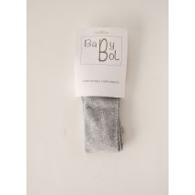 BABY BOL - Collants gris en coton - Fille - Taille TU - Modz
