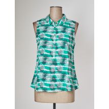THALASSA - Chemisier vert en viscose - Femme - Taille 38 - Modz