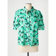 PIECES - Chemisier vert en viscose - Femme - Taille 36 - Modz