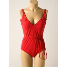 SIYU - Maillot de bain 1 pièce rouge en polyamide - Femme - Taille 44 - Modz