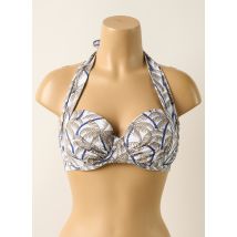 BLUELOBSTER - Haut de maillot de bain blanc en polyamide - Femme - Taille 36 - Modz
