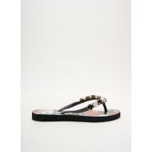 INDAIA - Tongs noir en autre matiere - Femme - Taille 35 - Modz