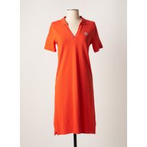 TBS - Robe mi-longue orange en coton - Femme - Taille 36 - Modz