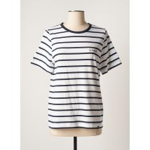 TBS - T-shirt bleu en coton - Femme - Taille 36 - Modz