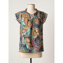 GRIFFON - Blouse bleu en viscose - Femme - Taille 40 - Modz