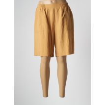 GRIFFON - Bermuda beige en viscose - Femme - Taille 42 - Modz