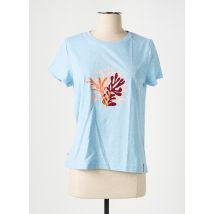 LE GENTLE FACTORY - T-shirt bleu en polyester - Femme - Taille 38 - Modz