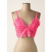 MAY BY SHINING STAR - Top rose en polyester - Femme - Taille 38 - Modz