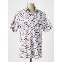JUPITER - Chemise manches courtes blanc en coton - Homme - Taille M - Modz