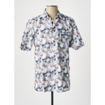 JUPITER - Chemise manches courtes gris en coton - Homme - Taille M - Modz