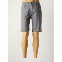 PIONEER - Bermuda gris en coton - Homme - Taille W34 - Modz