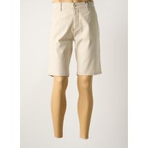 PIONEER - Bermuda beige en lin - Homme - Taille 44 - Modz