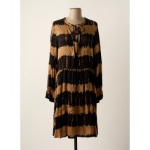 FROGBOX - Robe mi-longue noir en viscose - Femme - Taille 40 - Modz