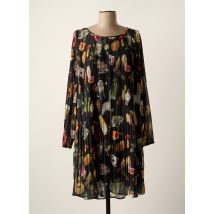 FROGBOX - Robe mi-longue noir en polyester - Femme - Taille 36 - Modz
