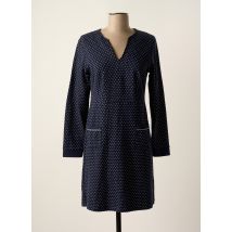 POUPEE CHIC - Robe mi-longue bleu en coton - Femme - Taille 40 - Modz