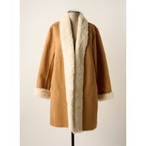 K-DESIGN - Manteau long beige en polyester - Femme - Taille 42 - Modz