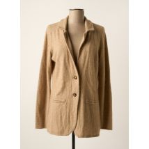 FROGBOX - Gilet manches longues beige en nylon - Femme - Taille 42 - Modz