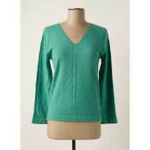 DANEVA - Pull vert en viscose - Femme - Taille 36 - Modz
