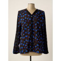 PAUSE CAFE - Chemisier noir en acrylique - Femme - Taille 42 - Modz