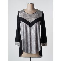 CLOANICE - Top argent en polyester - Femme - Taille 36 - Modz
