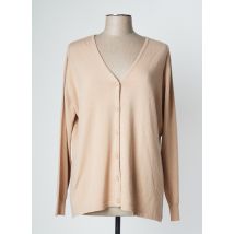 I.ODENA - Gilet sans manche beige en acrylique - Femme - Taille 46 - Modz