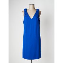 JOSEPH RIBKOFF - Robe mi-longue bleu en viscose - Femme - Taille 44 - Modz
