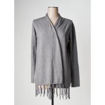 TRIPODE - Gilet sans manche gris en viscose - Femme - Taille 38 - Modz