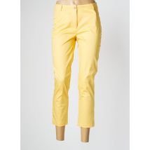 ANNE KELLY - Pantacourt jaune en coton - Femme - Taille 38 - Modz