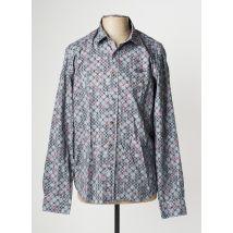 MONTE CARLO - Chemise manches longues gris en coton - Homme - Taille M - Modz