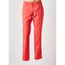 DELAHAYE - Pantalon droit rose en coton - Homme - Taille 44 - Modz