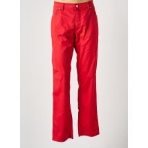 PIERRE CARDIN - Pantalon droit rouge en coton - Homme - Taille TU - Modz