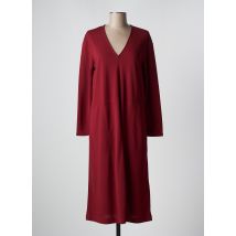 MAX MARA - Robe mi-longue rouge en viscose - Femme - Taille 36 - Modz
