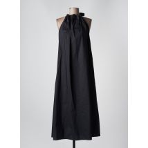 LIVIANA CONTI - Robe longue noir en coton - Femme - Taille 38 - Modz